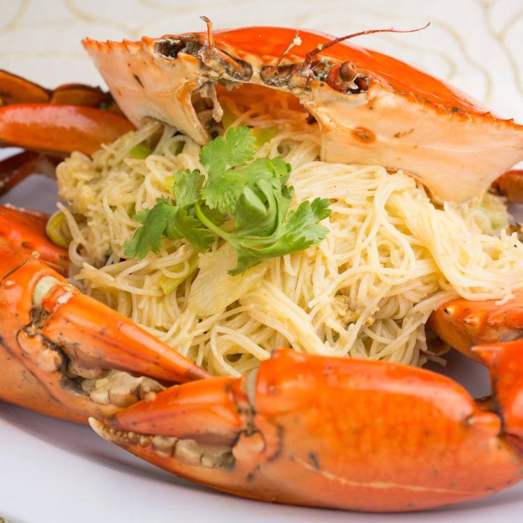 Crab at Bay Seafood Restaurant - Chope