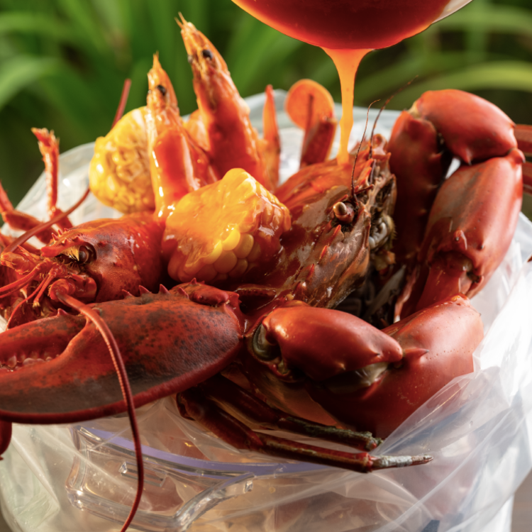 2 Course or Seafood Set by Fusion Kitchen & Bar - Chope