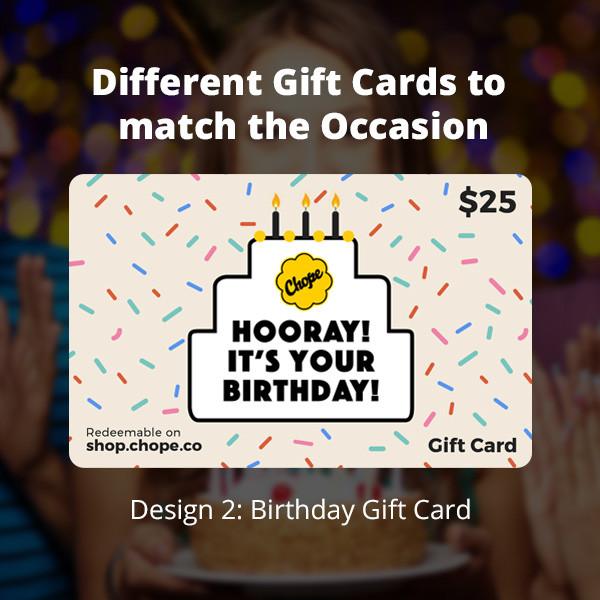 Chope Gift Card - Chope