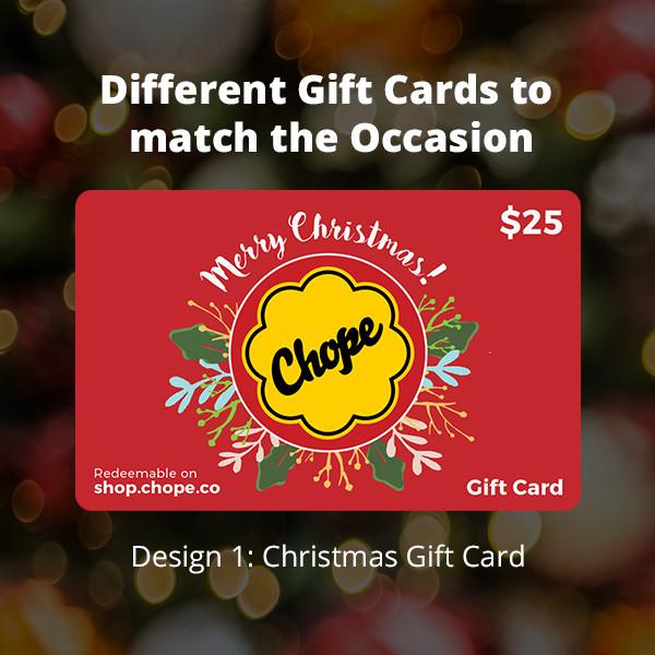 Chope Gift Card - Chope